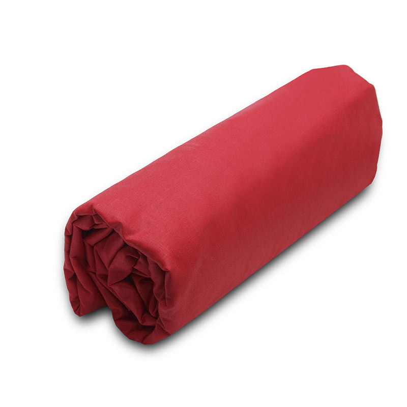 Σεντόνι Υπέρδιπλο Plus (τμχ) με λάστιχο Sunshine HOME Menta 12 Red 152-181-12