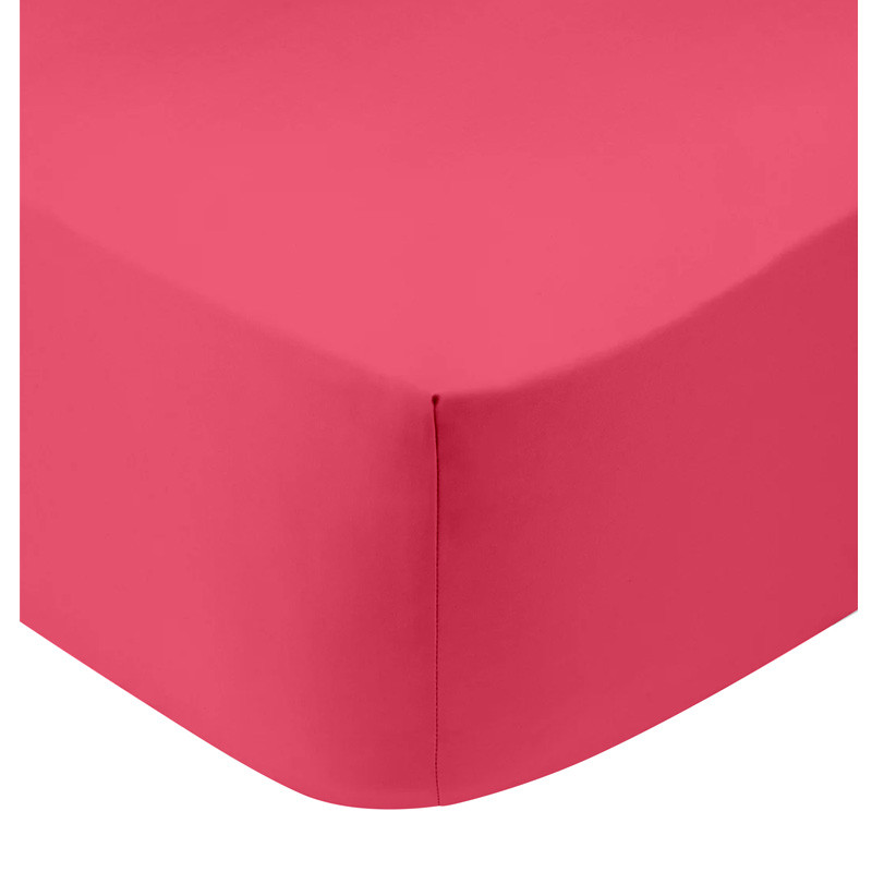 Σεντόνι Υπέρδιπλο (τμχ) με λάστιχο Sunshine HOME Cotton Feelings 112 Fuchsia 151-49-112