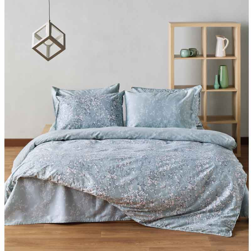Πάπλωμα Υπέρδιπλο KENTIA MENI 19 VERAMAN- WHITE- OLD ROSE 79928