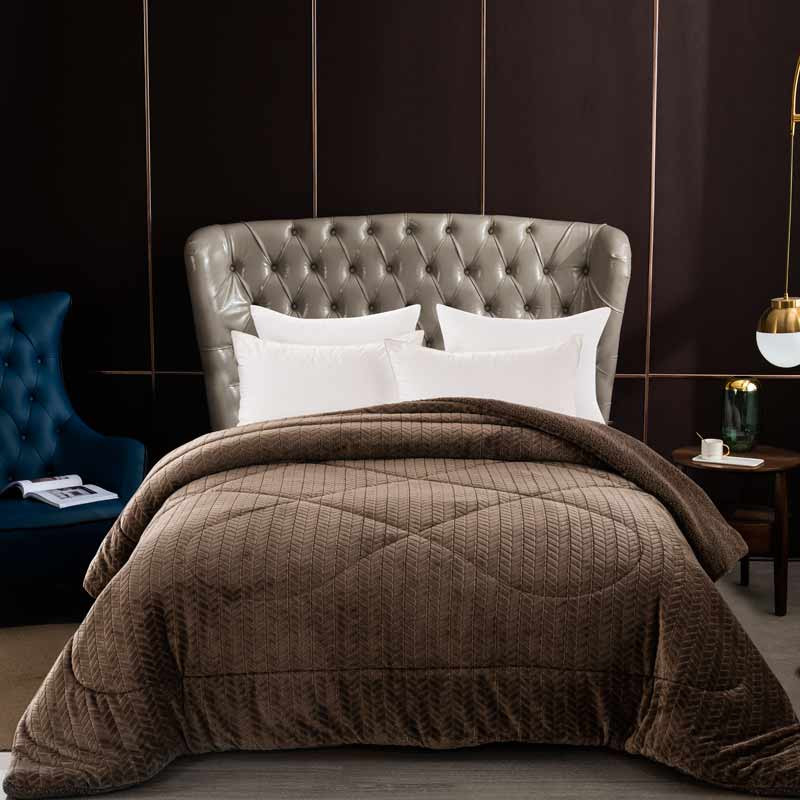 Κουβερτοπάπλωμα Μονό Sunshine Neda Brown 02 041-43-6