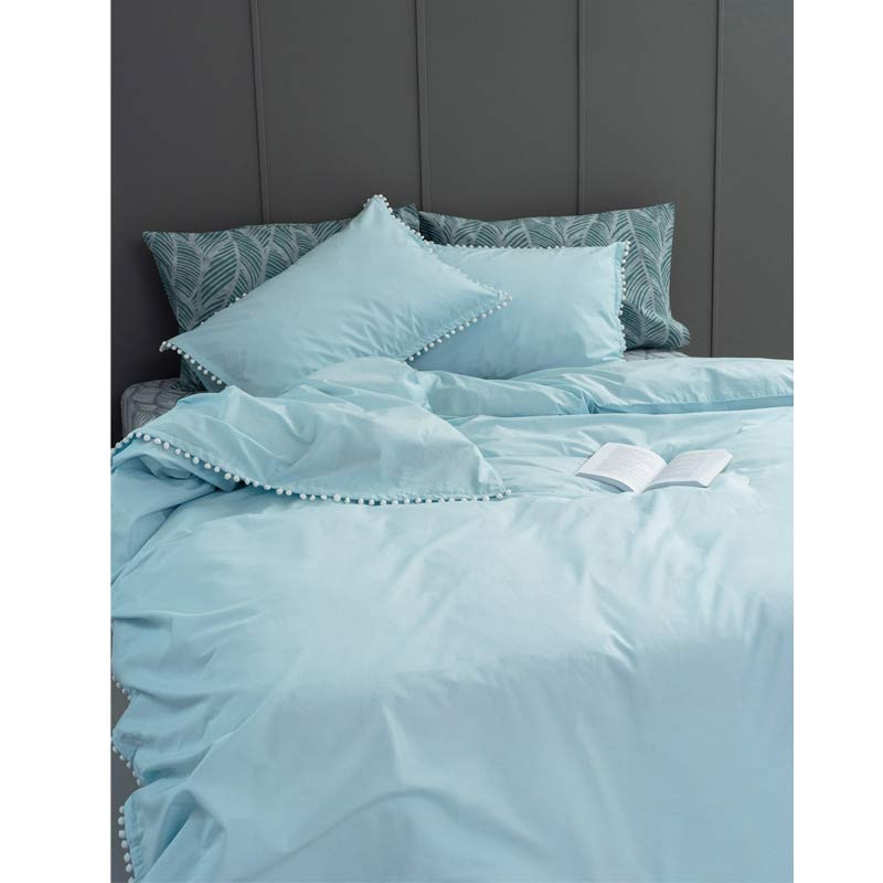 Παπλωματοθήκη Ημίδιπλη Palamaiki HOME PON-PON CIEL 5205857233167
