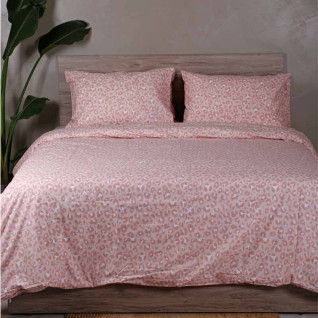 Παπλωματοθήκη Μονή Sunshine HOME Cotton Feelings 2044 Pink 012-9-2044-pink