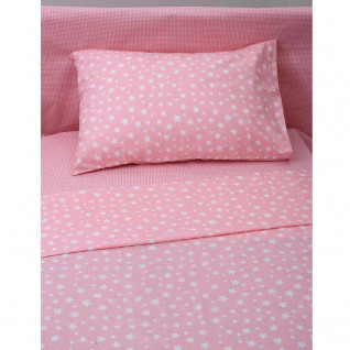 Σετ Σεντόνια Κούνιας Βρεφικά Sunshine HOME Cotton Feelings Pink 152-138-pink