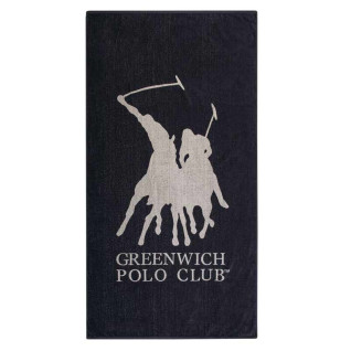 Πετσέτα Θαλάσσης Greenwich Polo Club Code 3597 ΜΑΥΡΟ 267901703597