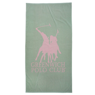 Πετσέτα Θαλάσσης Greenwich Polo Club Code 3850 ΜΕΝΤΑ-ΡΟΖ 267901703850