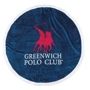 Πετσέτα Θαλάσσης Στρογγυλή (Δ160cm) Greenwich Polo Club 2824