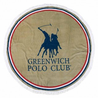 Πετσέτα Θαλάσσης Στρογγυλή (Δ160cm) Greenwich Polo Club 2825