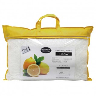Μαξιλάρι Υπνου Das Home Comfort Line Lemon Memory Foam Pillow 1040