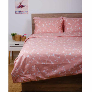 Παπλωματοθήκη Μονή Sunshine HOME Cotton Feelings 924 Pink 012-9-924-pink