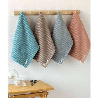 Σετ Πετσέτες Κουζίνας 2τμχ Palamaiki HOME KITY GREY 5205857289386